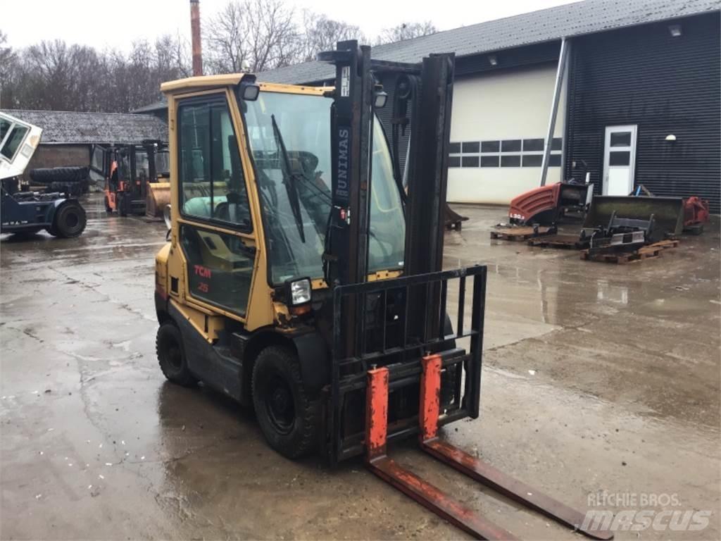 TCM FG25 LPG heftrucks