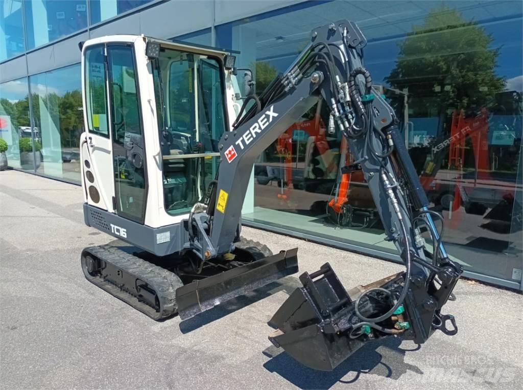 Terex tc16 Minigraafmachines < 7t