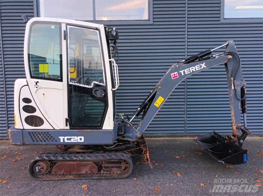 Terex tc20 Minigraafmachines < 7t