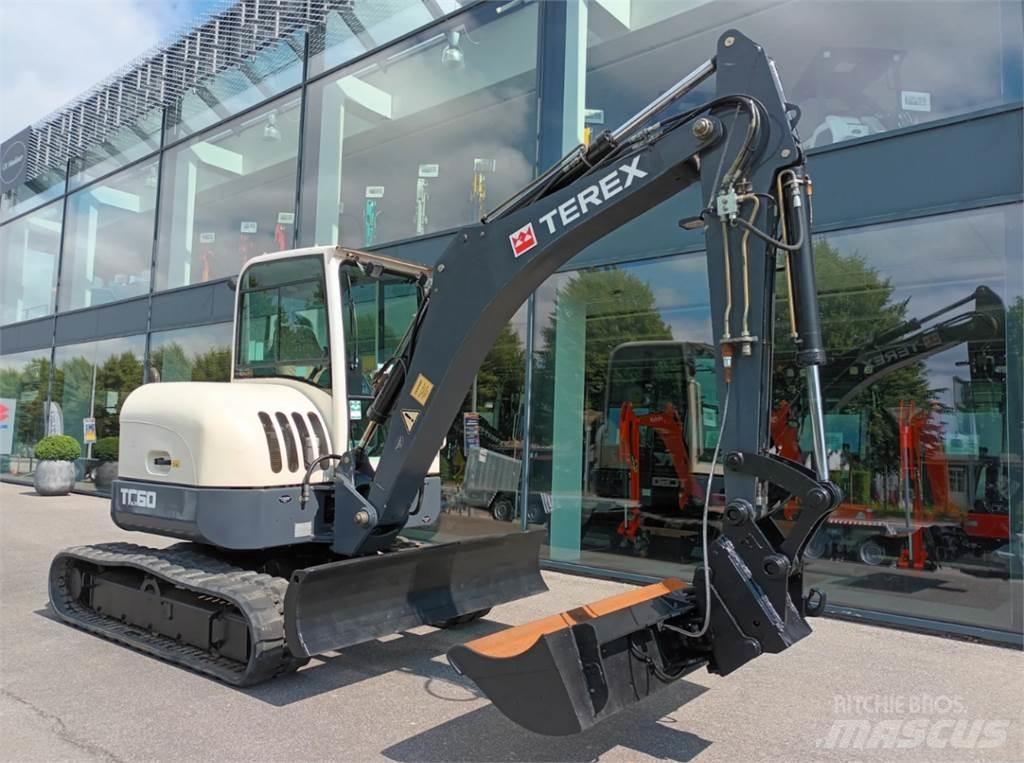 Terex tc60 Minigraafmachines < 7t