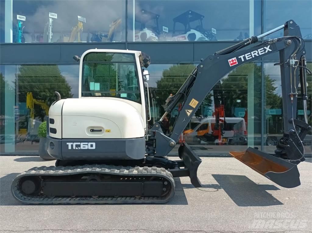 Terex tc60 Minigraafmachines < 7t
