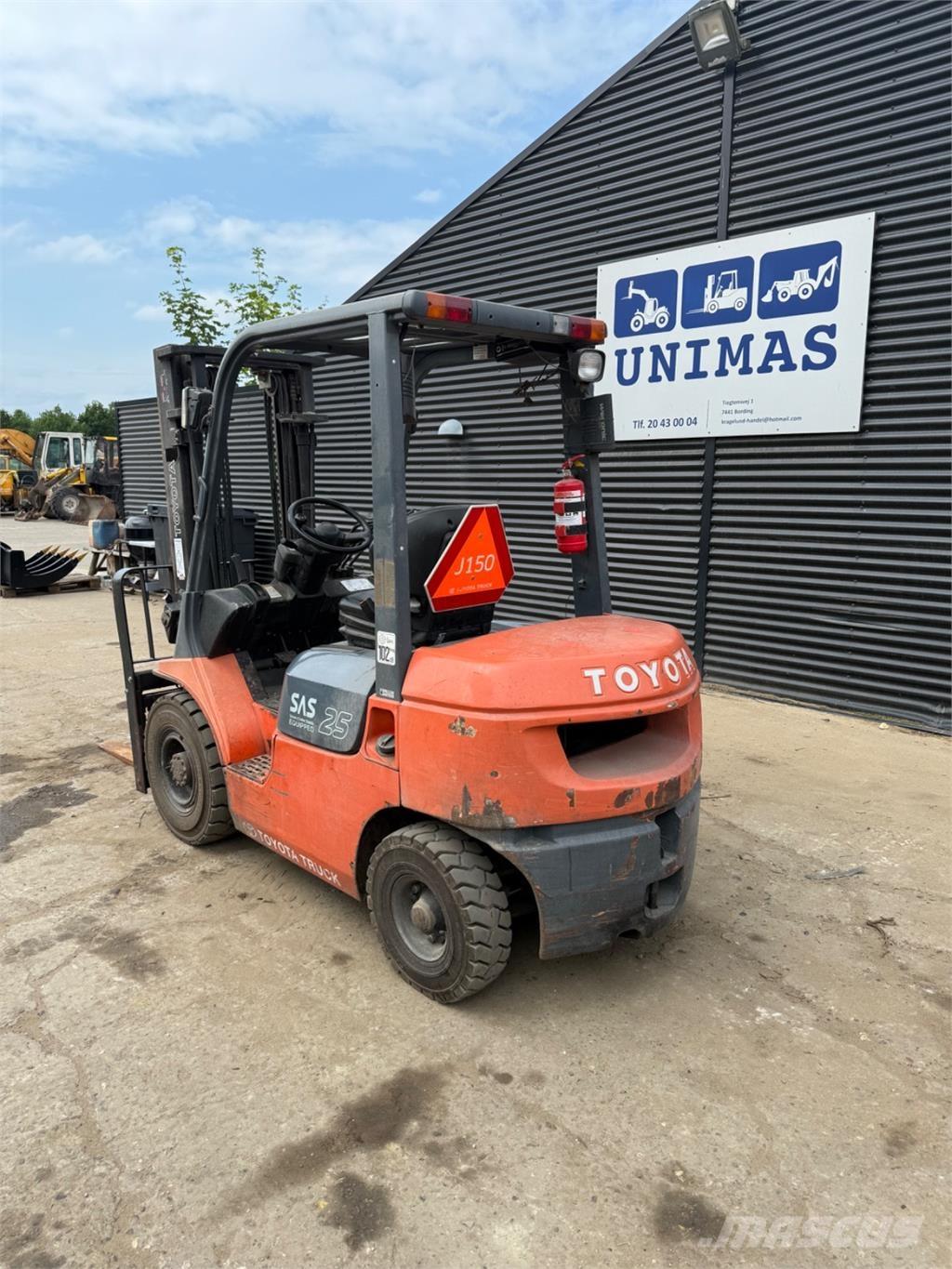 Toyota FD25 Diesel heftrucks