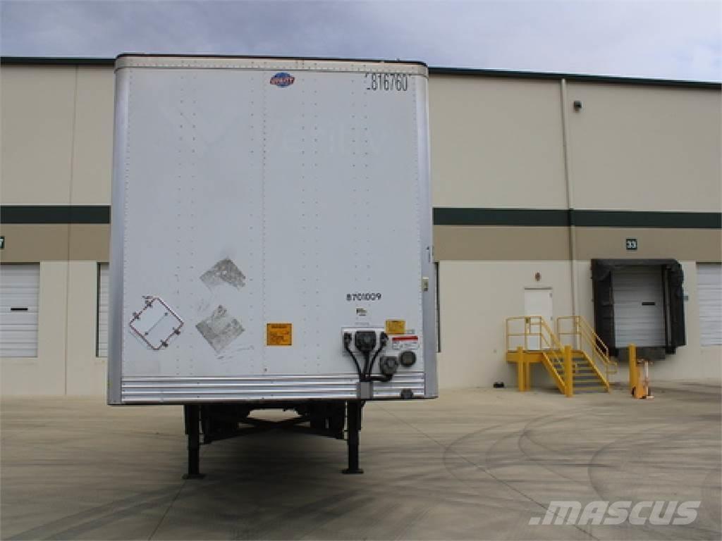 Utility VS1DC 28' Gesloten opbouw trailers