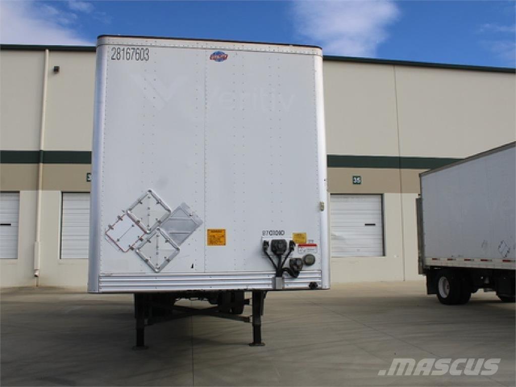 Utility VS1DC 28' Gesloten opbouw trailers