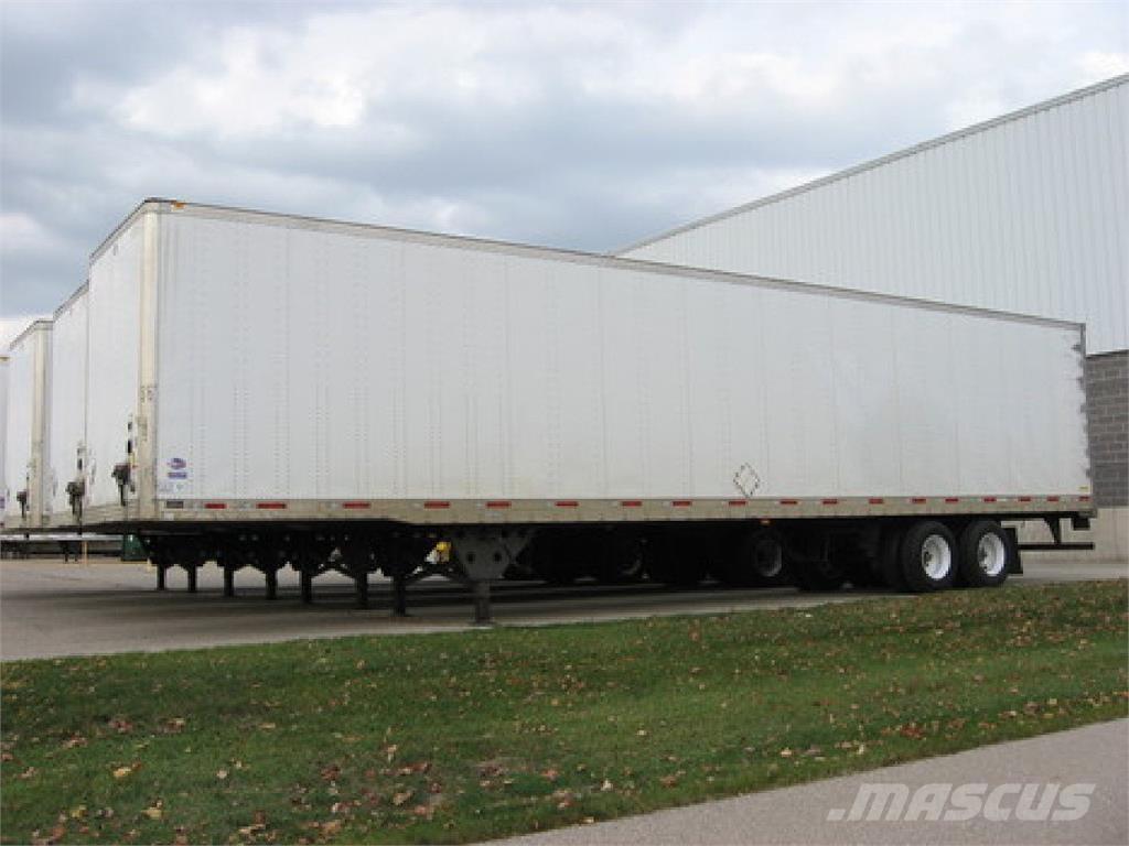 Utility VS2DX 48' Gesloten opbouw trailers