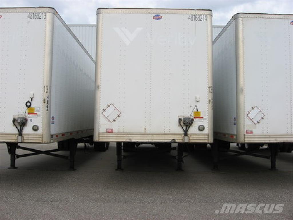 Utility VS2DX 48' Gesloten opbouw trailers