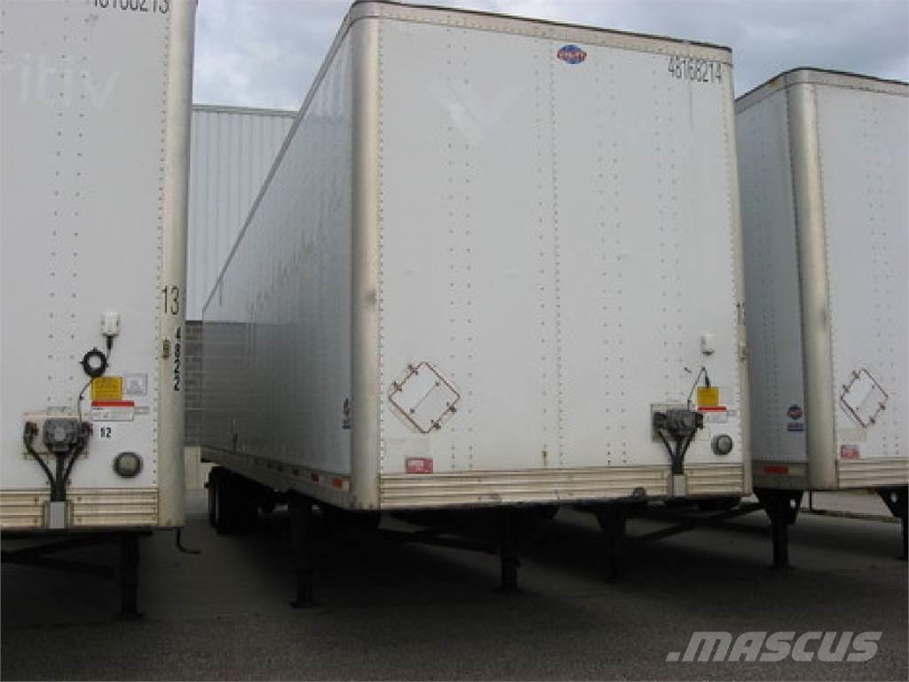 Utility VS2DX 48' Gesloten opbouw trailers