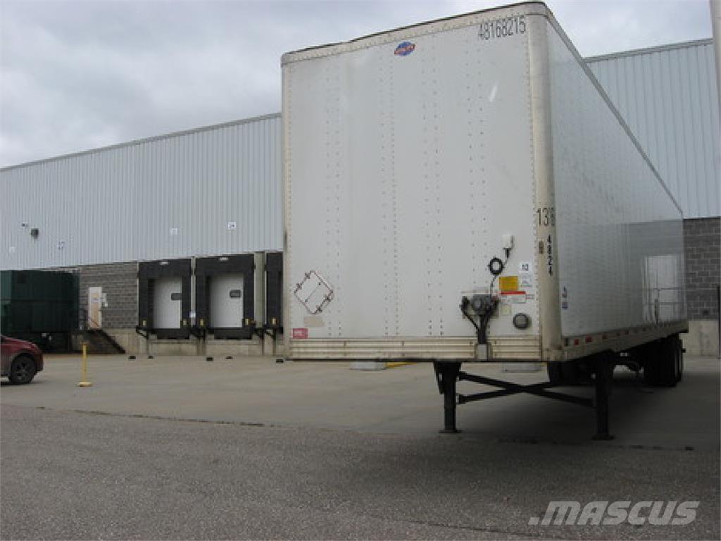 Utility VS2DX 48' Gesloten opbouw trailers