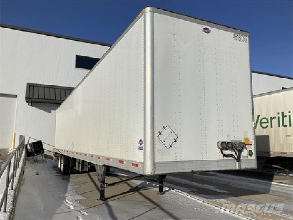 Utility VS2DX 48' Gesloten opbouw trailers