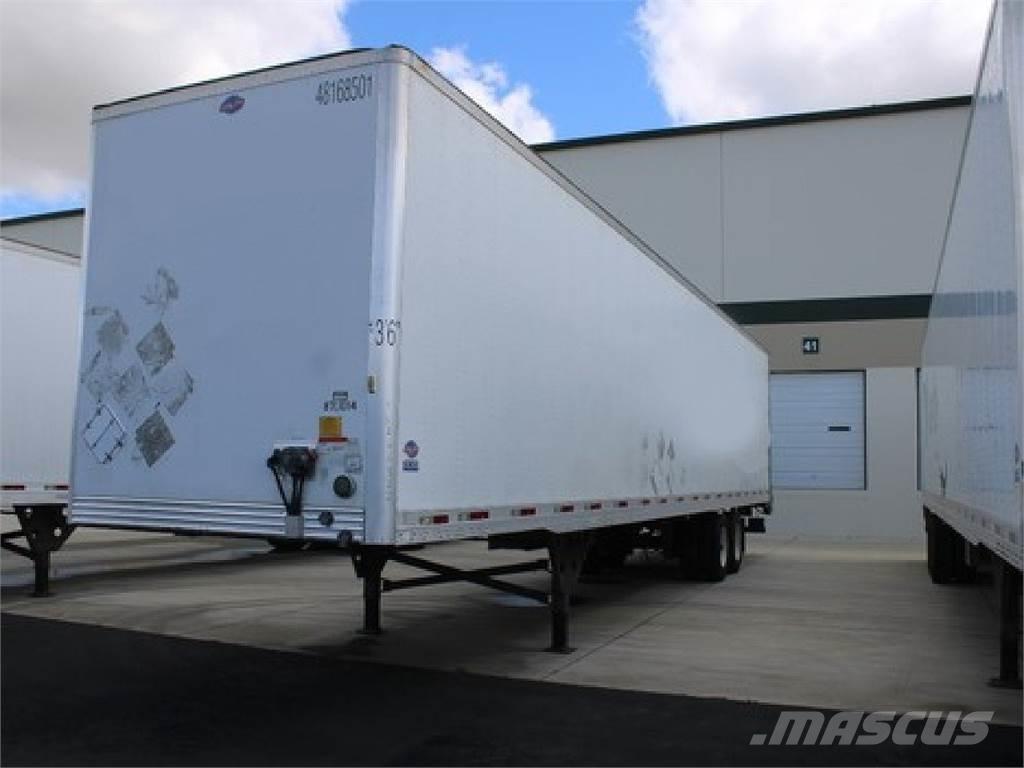 Utility VS2DX 48' Gesloten opbouw trailers