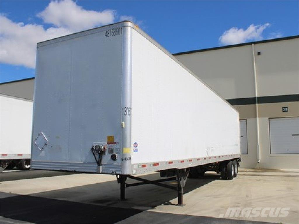 Utility VS2DX 48' Gesloten opbouw trailers