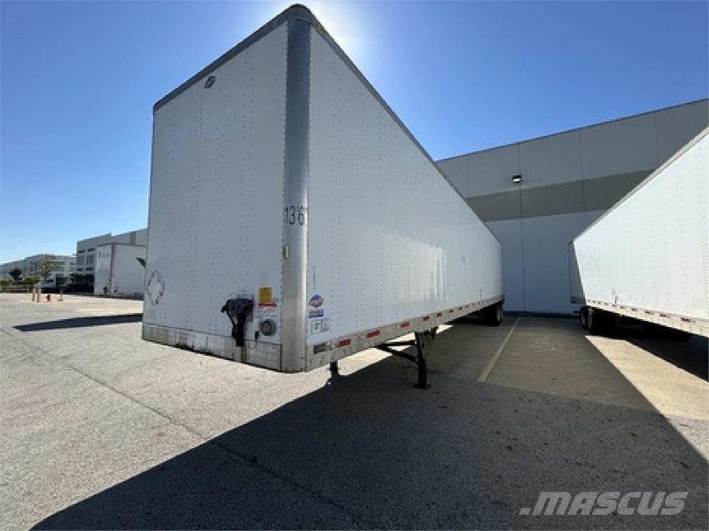 Utility VS2DX 53' Gesloten opbouw trailers