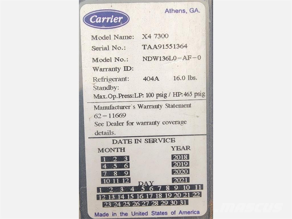 Wabash Reefer Koel-vries opleggers