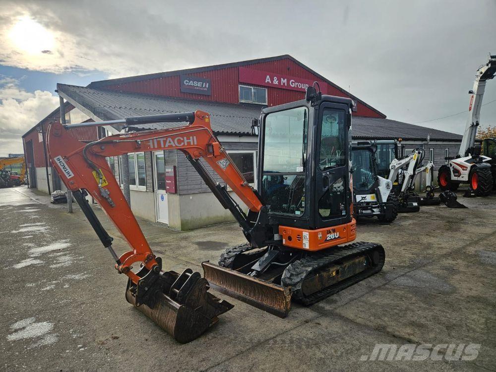 Hitachi ZX26U Rupsgraafmachines