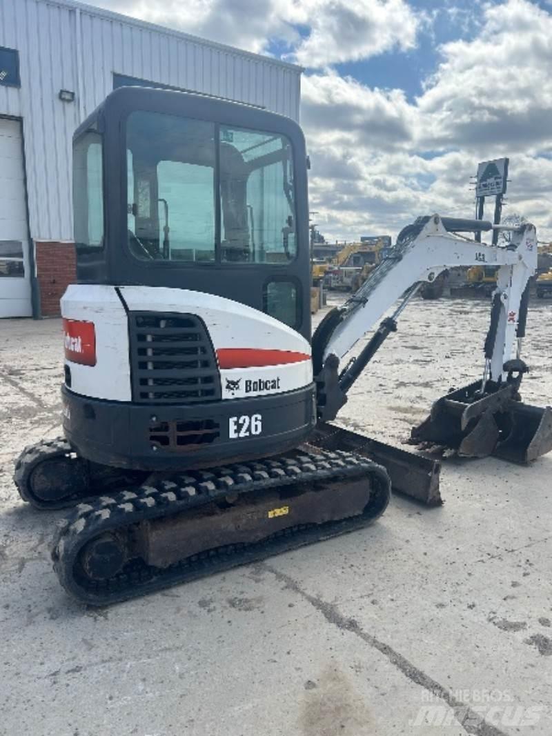 Bobcat E26 Minigraafmachines < 7t