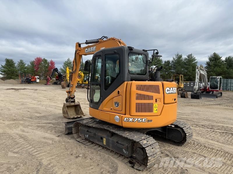 CASE CX75CSR Minigraafmachines < 7t
