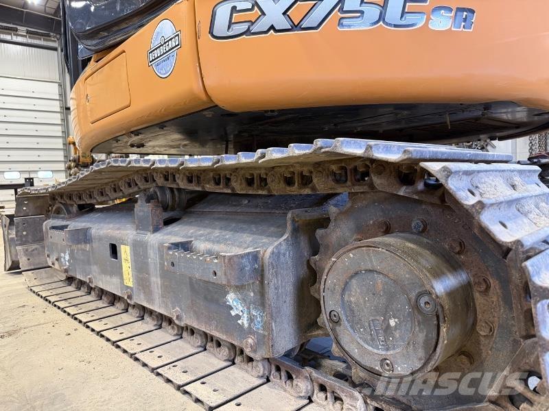 CASE CX75CSR Minigraafmachines < 7t