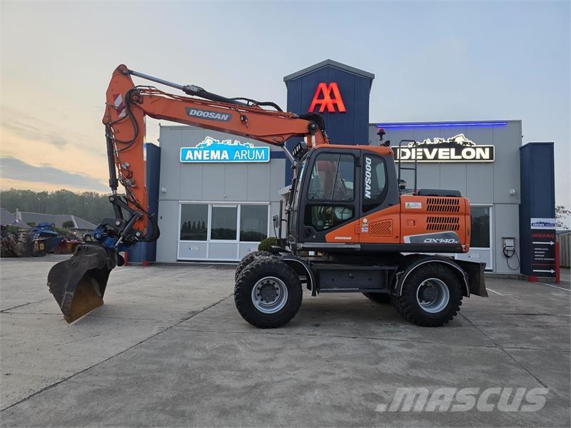Doosan DX140W-5 Wielgraafmachines