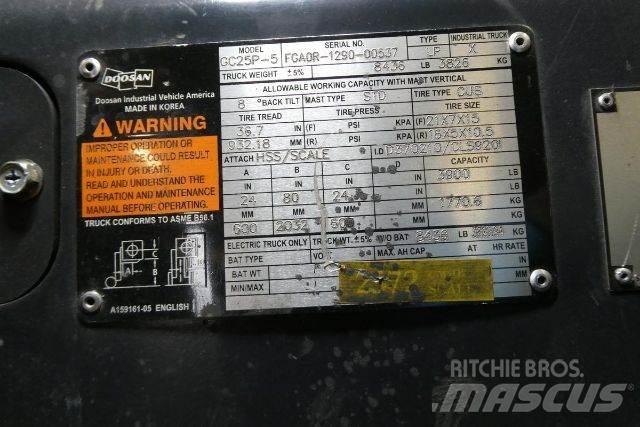 Doosan GC25P-5 Heftrucks overige