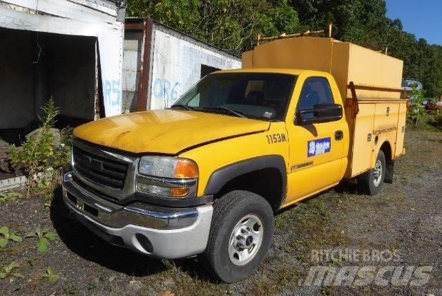 GMC 2500HD Bestelwagens met open laadbak