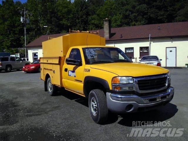 GMC 2500HD Bestelwagens met open laadbak