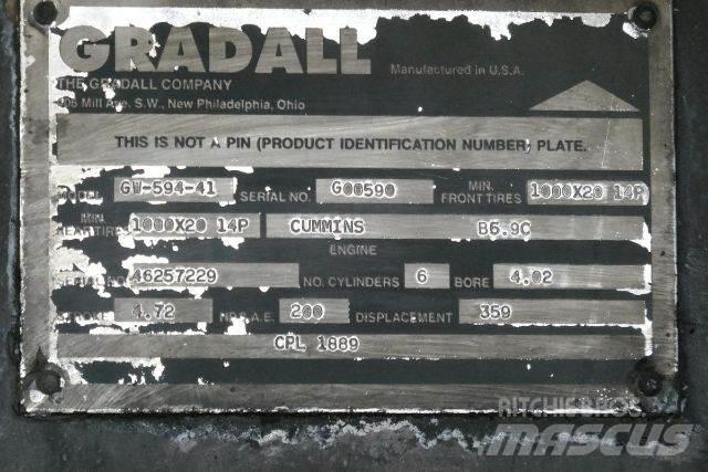 Gradall XL4100 Rupsgraafmachines