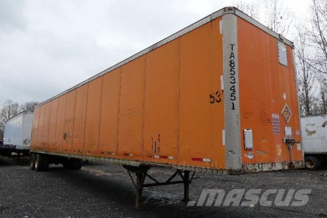 Wabash Dry Van Gesloten opbouw trailers