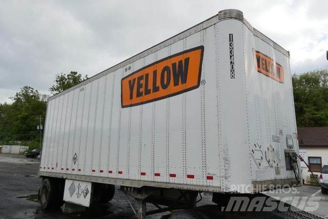 Wabash DVDBHPC Gesloten opbouw trailers