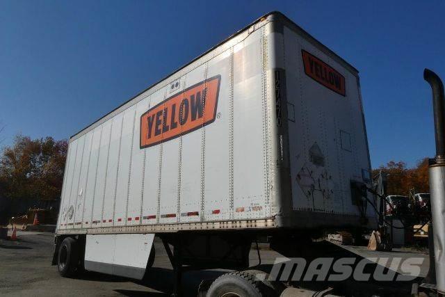 Wabash DVDBHPC Gesloten opbouw trailers