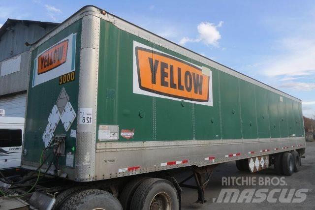 Wabash DVHDHPC Gesloten opbouw trailers
