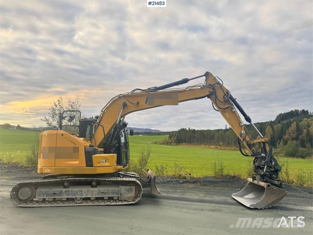 CAT 315 Rupsgraafmachines