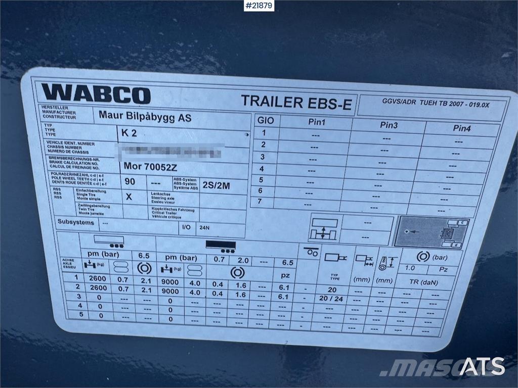 Maur Boggi trailer! Overige aanhangers