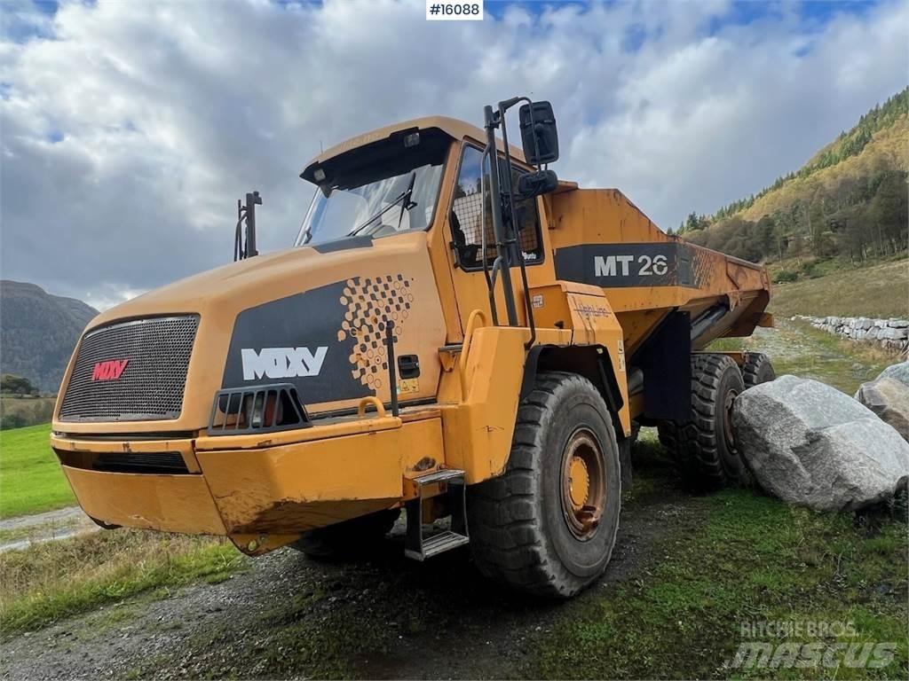 Moxy MT26 dumper. Mini Dumpers