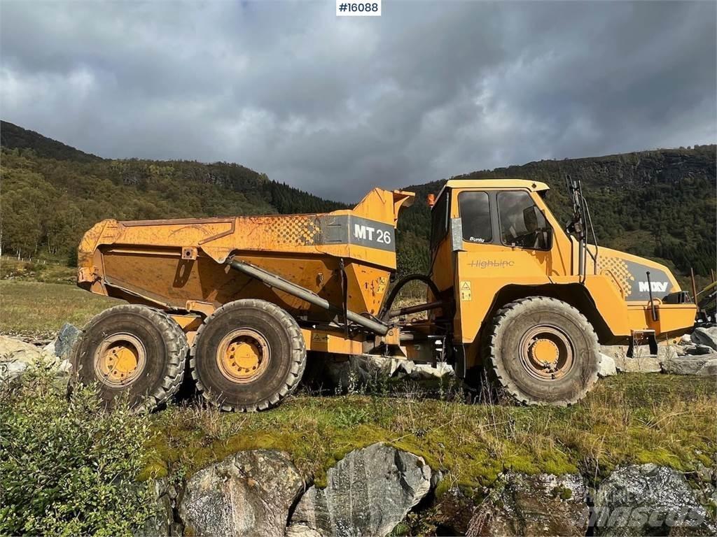 Moxy MT26 dumper. Mini Dumpers