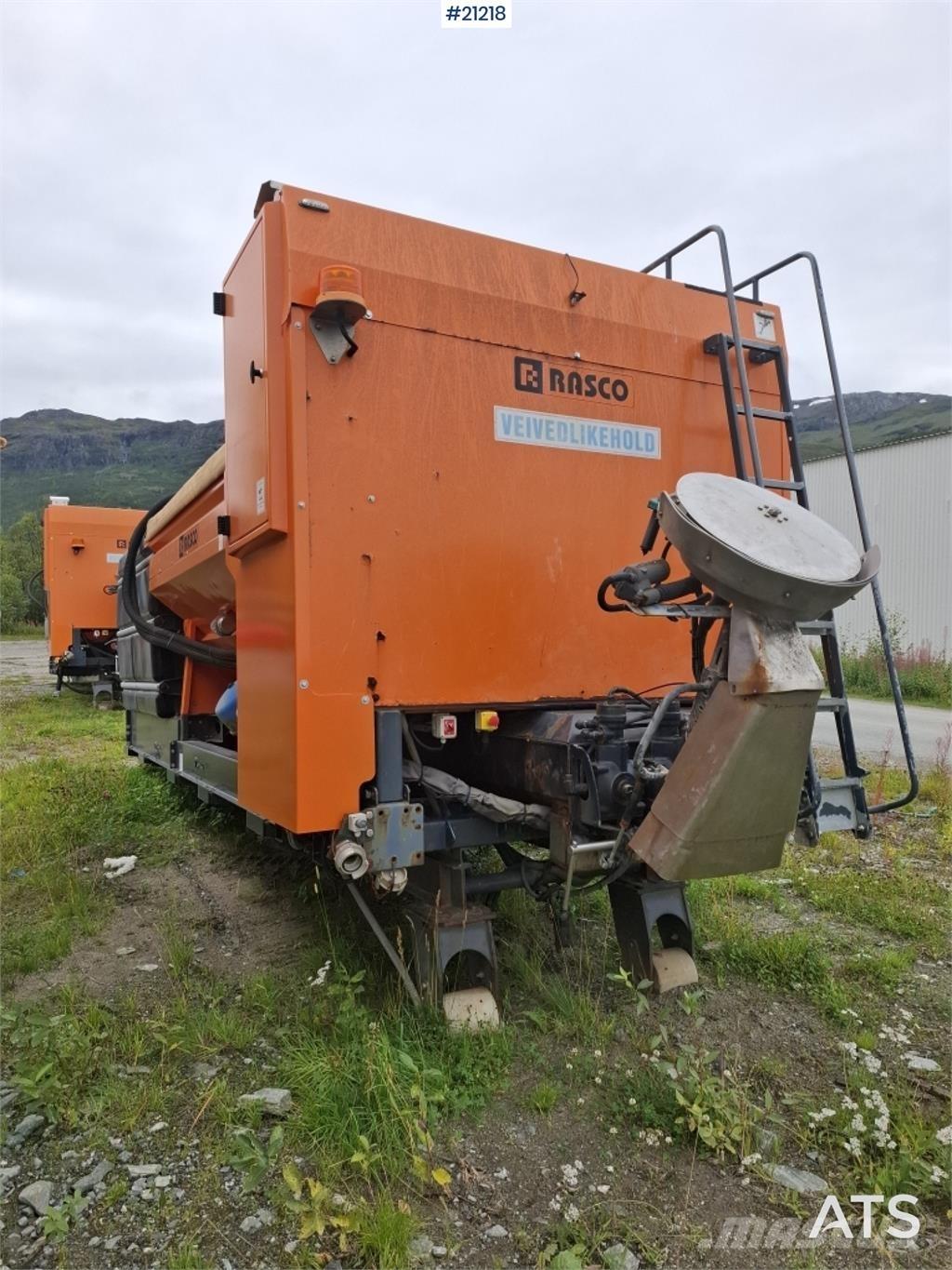 Rasco Solid Zand- en zoutstrooimachines