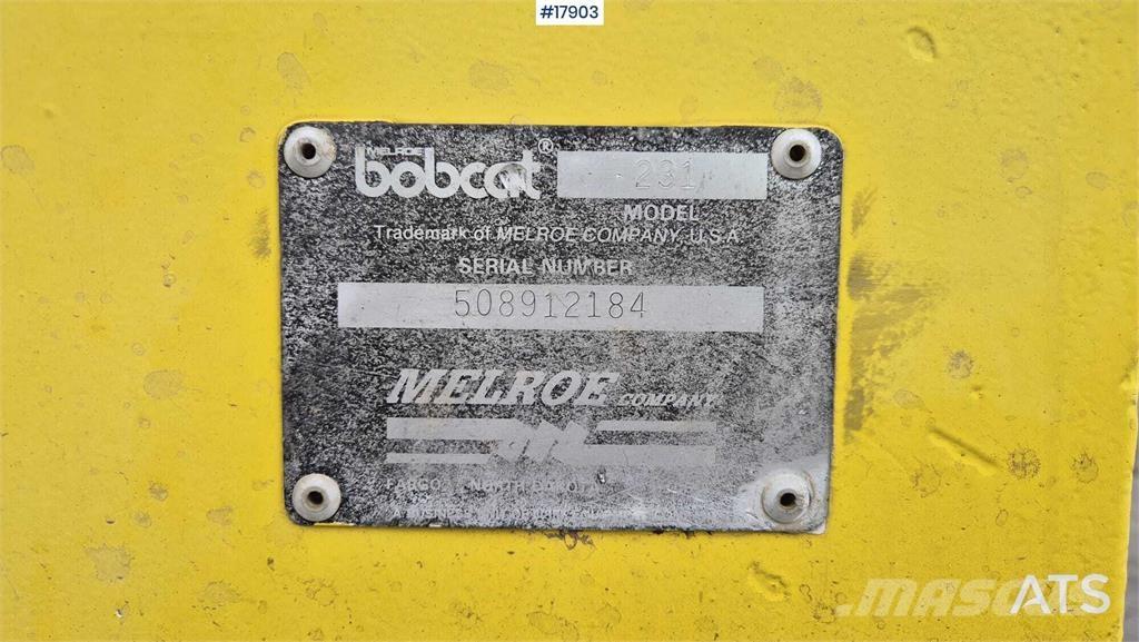 Bobcat 231 Minigraafmachines < 7t