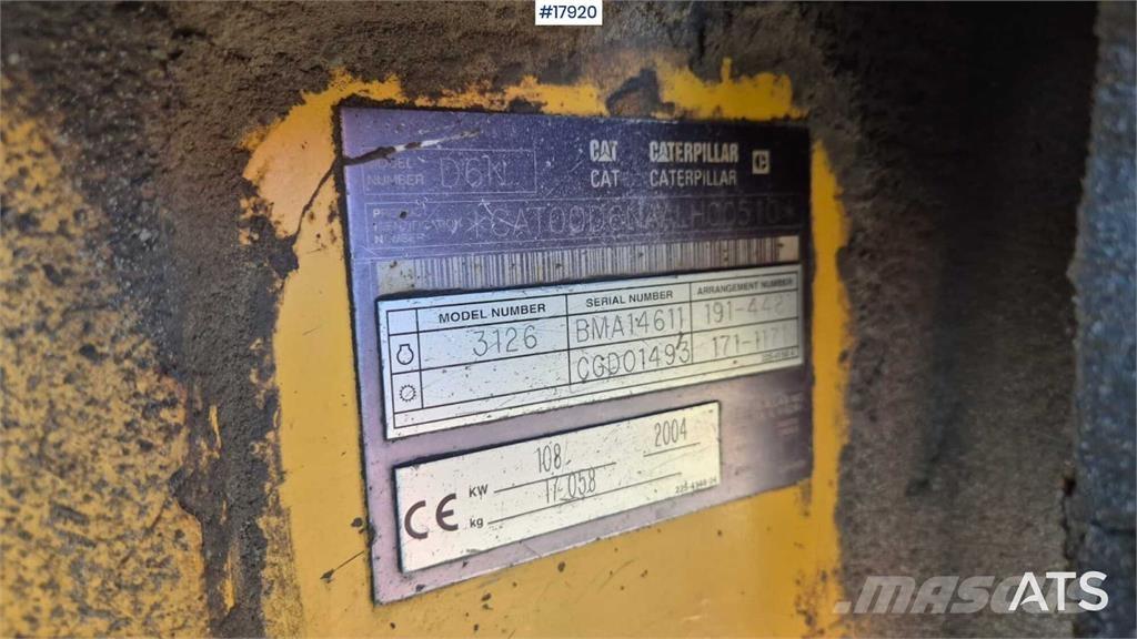 CAT D6D XL Rupsdozers