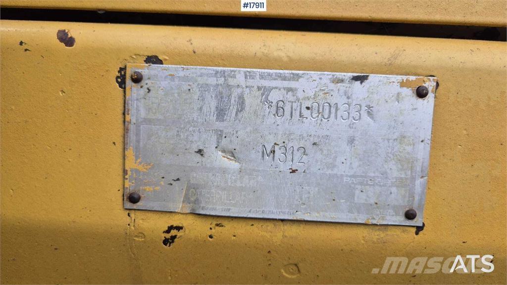 CAT M312 Wielgraafmachines