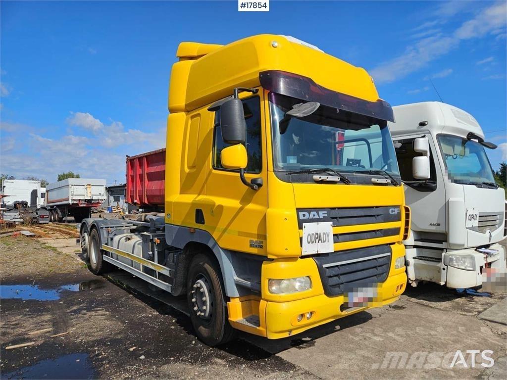DAF CF 85.410 Vrachtwagen met containersysteem