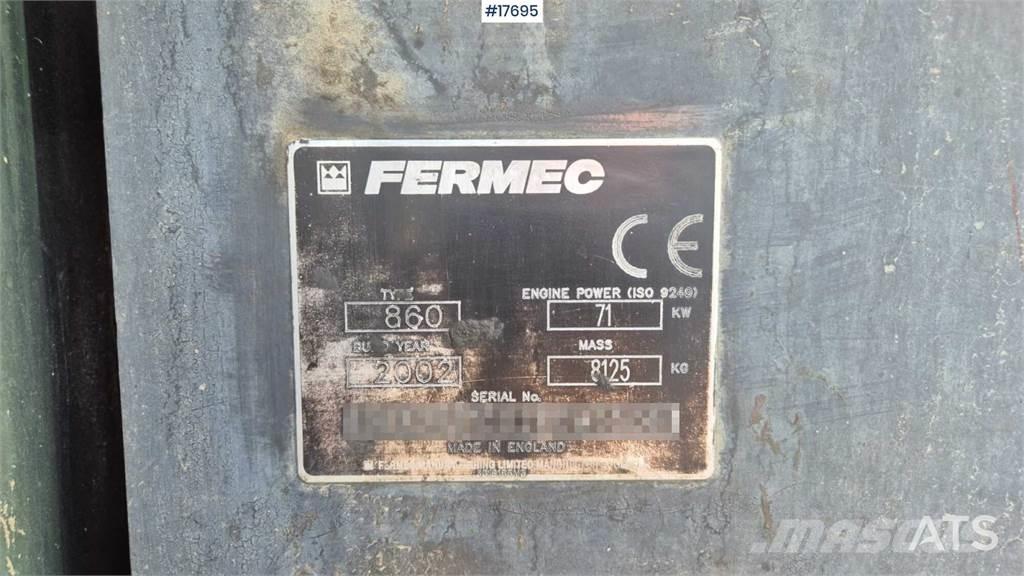 Fermec 860 Graaf-laadcombinaties