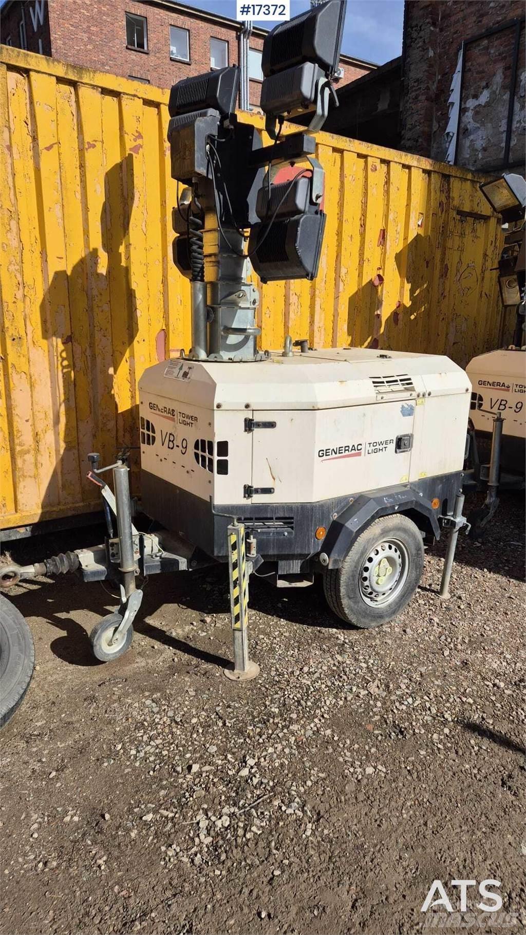 Generac VB9 Mobiele lichtmasten