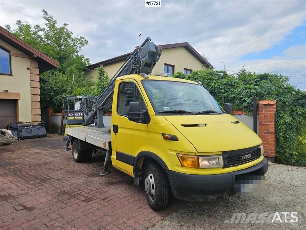 Iveco Daily 35C11 Vlakke laadvloer met kraan