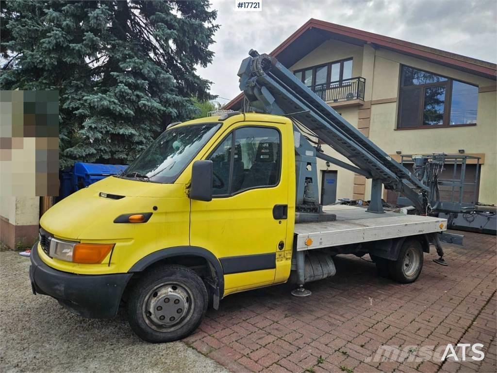 Iveco Daily 35C11 Vlakke laadvloer met kraan