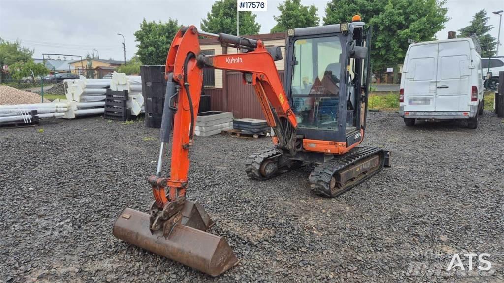 Kubota U27-4 Minigraafmachines < 7t