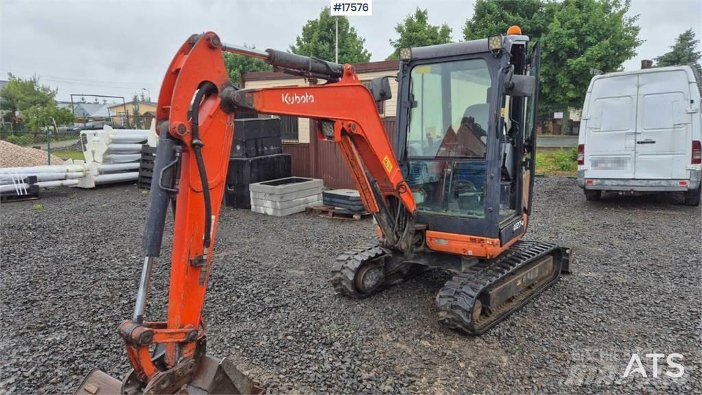 Kubota U27-4 Minigraafmachines < 7t