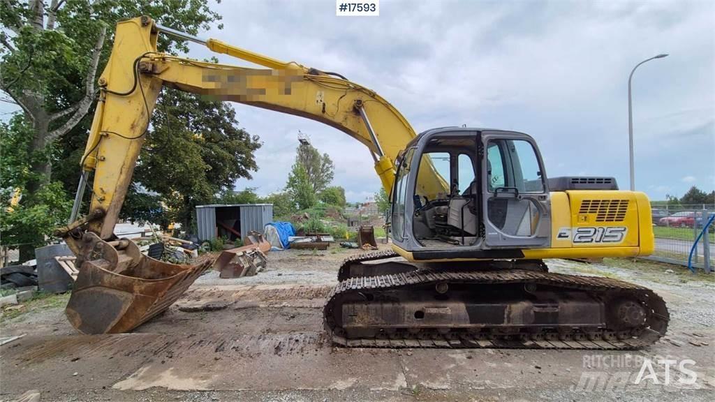 New Holland E215 Rupsgraafmachines