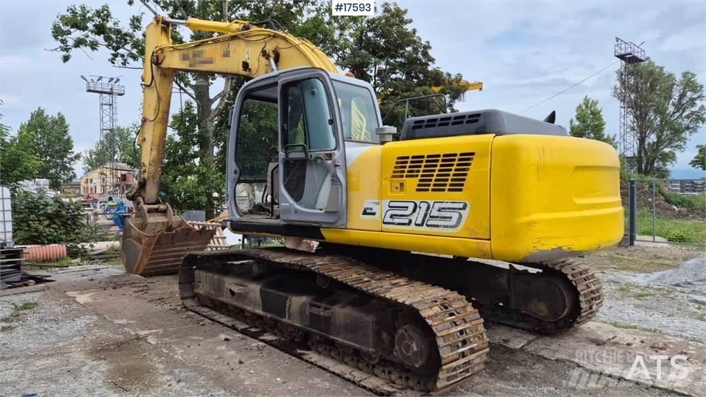 New Holland E215 Rupsgraafmachines