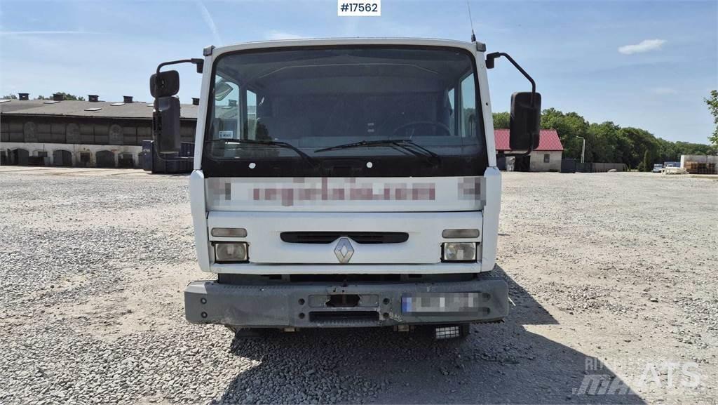 Renault M180 Vlakke laadvloer met kraan