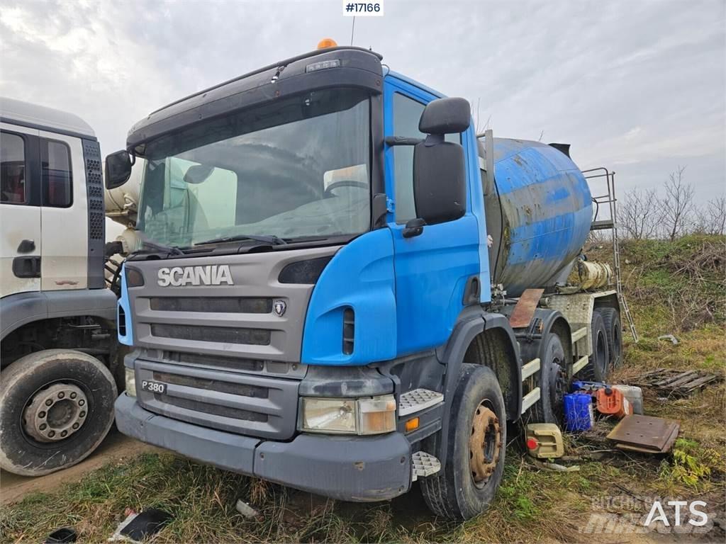 Scania P380 Betonmixers en pompen