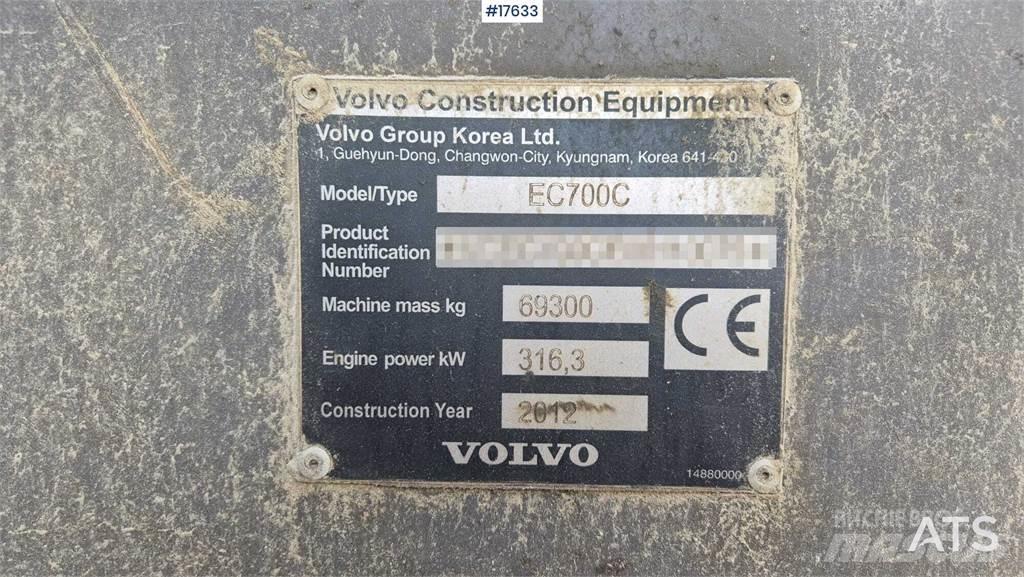 Volvo EC 700C Rupsgraafmachines